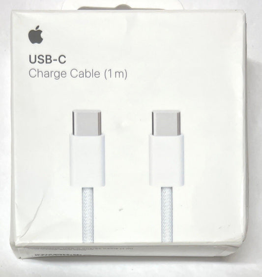 Braided iPhone 15 USB ‘C’ to USB ‘C’ Cable (1M) ( AppleBox)